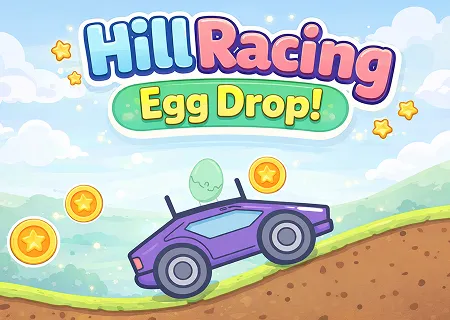 Hill Racing - Egg drop!